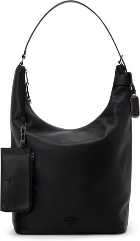 TUMI - Voyageur Evora Large Hobo - Modern Silhouette Shoulder Bag - Crescent Hobo Bag - Black Leather in Saudi Arabia