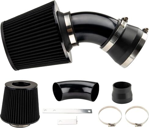 PHILTOP 4 "نظام كمية الهواء البارد + درع الحرارة متوافق مع GMC/Chevy 1999-2006 V8 4.8L/5.3L/6.0L Silverado/Sierra 1500/2500/3500 ، الأزرق ، الأزرق in Saudi Arabia