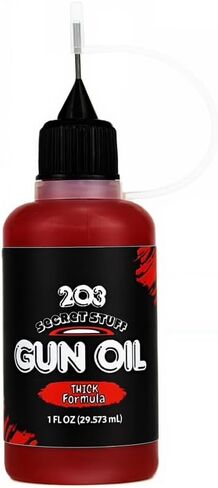Gun Oil (1 fl oz) Thick High-Density Extreme Temperature Friction Resistance Long Lasting Without Running Or Dripping,Gun Lubricant for Pistols, Rifles, Shotguns, Suppressed Firearms in Saudi Arabia