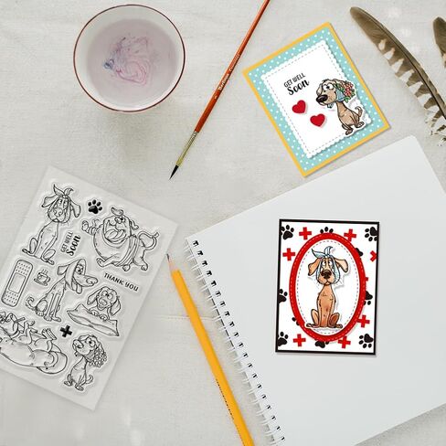 Globleland Funny Bees Clear Clear Stamps أزرار الخياطة السيليكون واضحة ختم الأختام الكرتون حيوانات شفافة لبطاقات DIY Scrapbooking Making Photo Photo Journal in Saudi Arabia