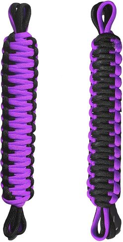 Car Door Interior Limiting Strap Compatible with 1997-2024 Jeep Wrangler TJ JK JKU JL JLU & Gladiator JT, Black&Yellow in Kuwait