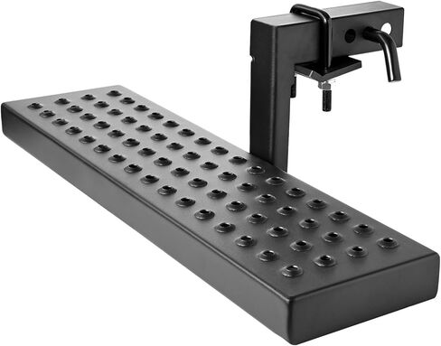 VEVOR Hitch Step لجهاز استقبال 2 بوصة، هيكل فولاذي قوي بسعة تحميل 350 رطل، واقي واقي من الصدمات الخلفي مع قفل دبوس ومثبت، مناسب عالمي للشاحنة، وسيارات الدفع الرباعي، والبيك أب، والمقطورة in Kuwait