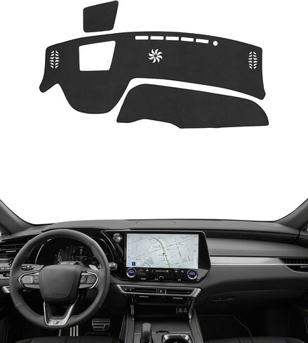 Dash Cover 2022-2025 for Lexus NX 250/ NX 350/ NX 350h/ NX 450h+ Accessories Black Flannel Dashboard Cover Mat Car Dashboard UV Sun Protection in Saudi Arabia