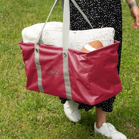 Logo Brands Officially Licensed NCAA Unisex Crosshatch Picnic Caddy, One Size, Team Color in Kuwait