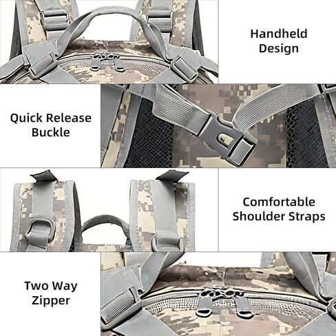 حقيبة الظهر التكتيكية Aigear ، 45L Letter 'W' Sername Series Military Backpack ، Bug Out Brag لمدة 3 أيام للرجال للنساء التخييم المشي لمسافات طويلة in Kuwait