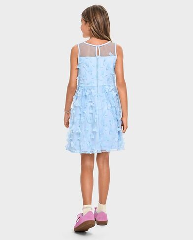 The Children's Place,Girls,Sleeveless Dressy Dresses,Bright Pink Rainbow,X-Small in Saudi Arabia
