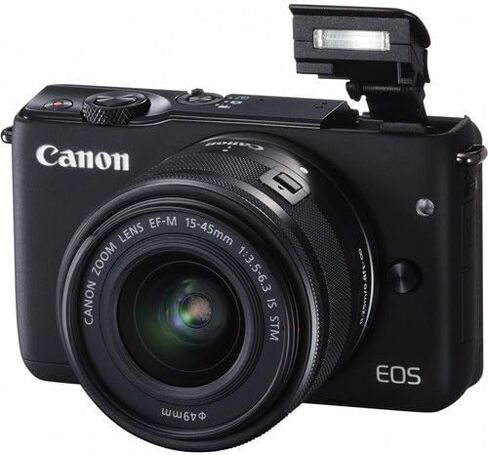 مجموعة الكاميرا Canon EOS M10 Mirrorless مع طقم عدسة STM STM EF-M 15-45MM in Kuwait
