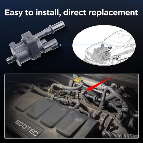 AITKEN Vapor Canister Purge Solenoid Valve Compatible with Ford F-150 F150 Expedition 2007-2008, Lincoln Navigator Mark LT 2006-2008 P/N 7L3Z9C915A. in Saudi Arabia