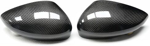 Passenger Right Side Mirror Cover Cap Compatible with Honda Civic 2022-2024 11th Without Turn Signal Glossy Black in Saudi Arabia