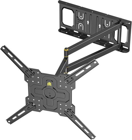 Long Arm TV Wall Mount for 26-65" TVs, 40.75" Long Extension Corner TV Mount for Vertical Mounting of Displays, Full Motion Wall Mount with Swivel & Tilt, VESA 400x400mm Holds 88 lbs FORGING MOUNT in Saudi Arabia