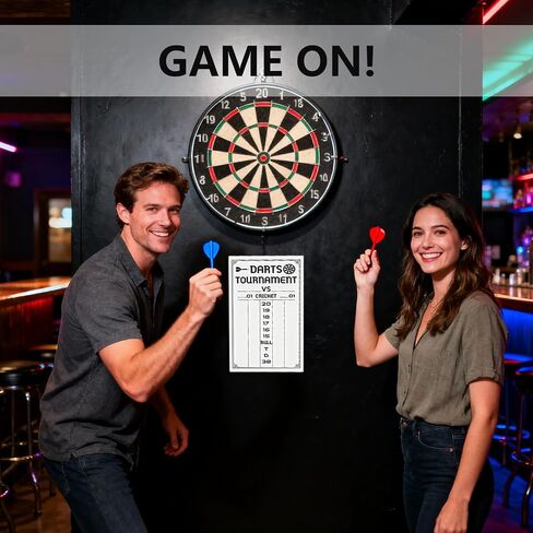 لوحة النتائج ، لوحة النتائج الجافة المحو ، 9.8 * 15.35 بوصة ، إكسسوارات Dartboard ، ألعاب Darts ، ألعاب داخلية لأسلوب Dartboard in Saudi Arabia