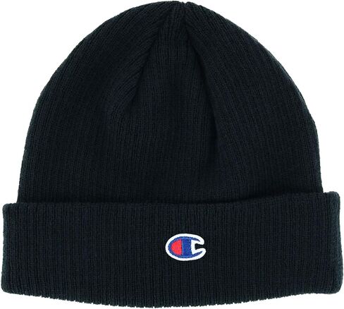 Ribbed Knit Cap - One Size / Navy in Kuwait