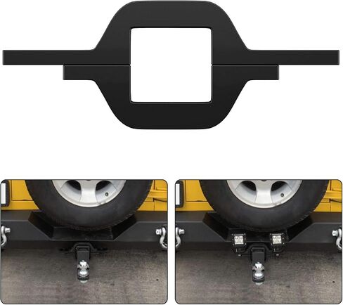 Nilight 2.5 inch Towing Hitch Mount Bracket for Truck Trailer RV SUV Pick Up fit Dual LED Work Light Reverse Rear Back Up Off Road Lights(Towing Hitch Mount Bracket) Without Light in Saudi Arabia
