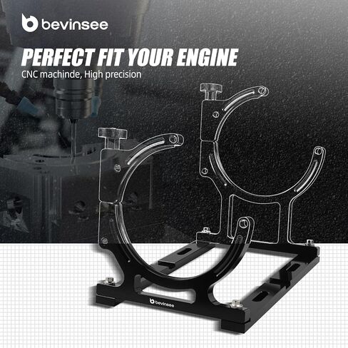Bevinsee 7" Nitrous Oxide Nos Single Bottle Holder Bracket Billet Aluminum for 10-15 pounds Nitrous Bottle Silver in Saudi Arabia