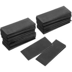 uxcell Plastic Shims for Leveling, 16 Pcs Black Composite Shims and Wedges, Firm and Non-Slip for Table, Dresser Legs, and More Furniture (80 x 30 x 8mm) in Saudi Arabia