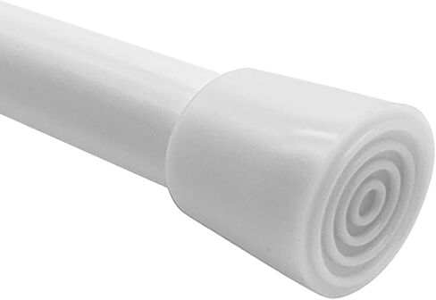 Small Short Tension Rod, 1Pack 30 to 42 Inches Rust-Resistance Spring Adjustable Rods, Black in Saudi Arabia