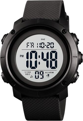 Big Boys Digital Watch Sports Teen Waterproof Military Back Light Watch for Teenagers Boys Ages 11-18 Black 1426S in Saudi Arabia