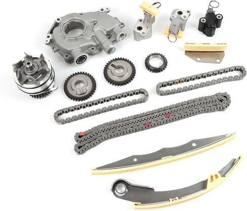 9-0753S Timing Chain Kit With Oil Pump & Water Pump & Solenoid Fits for CTS/XTS/SRX/ATS for CAMARO/CAPTIVA SPORT/EQUINOX 3.0L 3.6L in Saudi Arabia