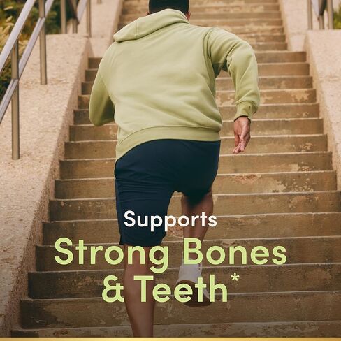 Nature's Bounty Calcium + D3 + Zency Gummies ، يدعم العظام والأسنان القوية بالإضافة إلى نظام مناعي صحي ، 500 ملغ ، بنكهة البرتقال والكرز ، 70 لعبة Gummies in Saudi Arabia