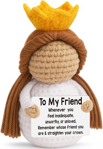 Mini Funny Positive Crown Daughter Gifts from Mom Dad, Graduation Birthday Mothers Day Christmas Easter Basket Stuffers for Year Old Little Kids Teens Adults Bonus Daughter in Law from Mother Father in Saudi Arabia