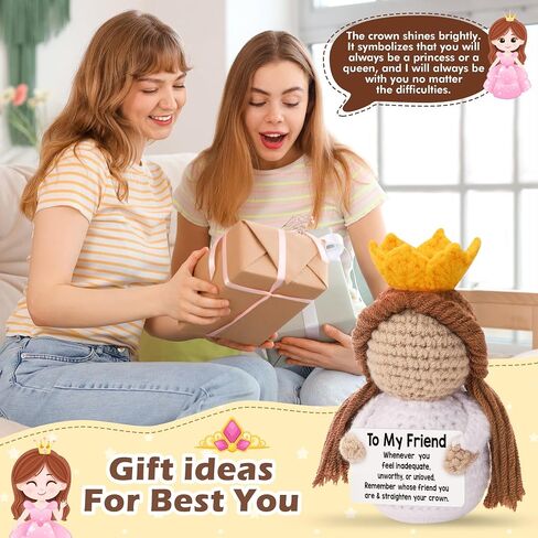 Mini Funny Positive Crown Daughter Gifts from Mom Dad, Graduation Birthday Mothers Day Christmas Easter Basket Stuffers for Year Old Little Kids Teens Adults Bonus Daughter in Law from Mother Father in Saudi Arabia