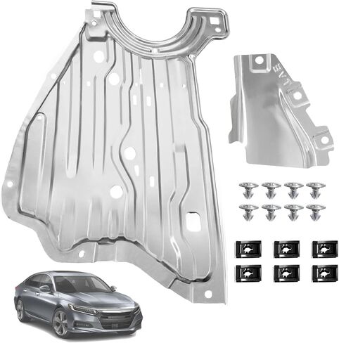 Engine Splash Shield Guard Under Car Shield Cover Board Compatible with Honda Civic 2016 2017 2018 2019 2020 2021 Replace 74110-TBA-A00 90674-TY2-A01 in Saudi Arabia