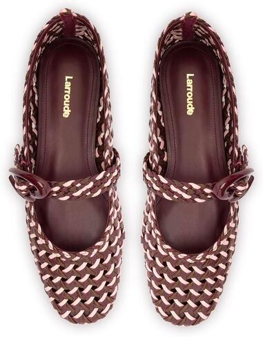 Larroudé Women's Verona Macrame Ballet Flats in Saudi Arabia