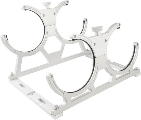Bevinsee 7" Nitrous Oxide Nos Single Bottle Holder Bracket Billet Aluminum for 10-15 pounds Nitrous Bottle Black in Saudi Arabia