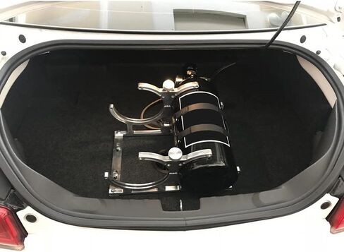 Bevinsee 7" Nitrous Oxide Nos Single Bottle Holder Bracket Billet Aluminum for 10-15 pounds Nitrous Bottle Black in Saudi Arabia