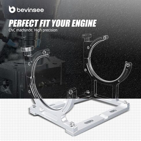 Bevinsee 7 "أكسيد النيتروز NOS حامل زجاجة واحد قوس البليت الألومنيوم لمدة 10-15 جنيه زجاجة النيتروز أسود in Saudi Arabia