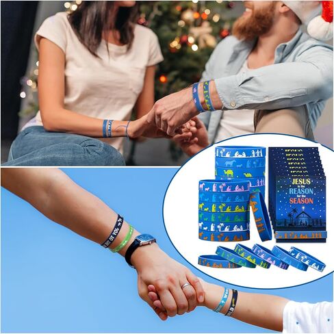 30 Sets/ 60 Pcs Earth Day Wristbands with Love The Earth Cards Party Favors Recycle Wristbands for School Classroom Educational Activity Gift Party Favor Supplies Accessories in Kuwait