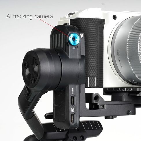 Feiyutech Scorp Mini 3 Pro Gimbal Settlizer مع AI Tracking 4.0 ، مقبض قابل للفصل وجميع في Gimbal واحد لـ Sony ZV-E1/Canon R50/Nikon Z30/GoPro 11/DJI Action 5 Pro/iPhone 16 (4.4 رطل حمولة) in Kuwait