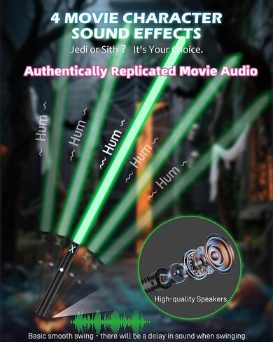 Lightsaber for Dueling 2 Packs Light Sabers with 4 Character Sound Font 12 RGB Colors 2 in 1 Real Lightsabers Toys for Kids/Adult Birthday Gift T029 in Saudi Arabia
