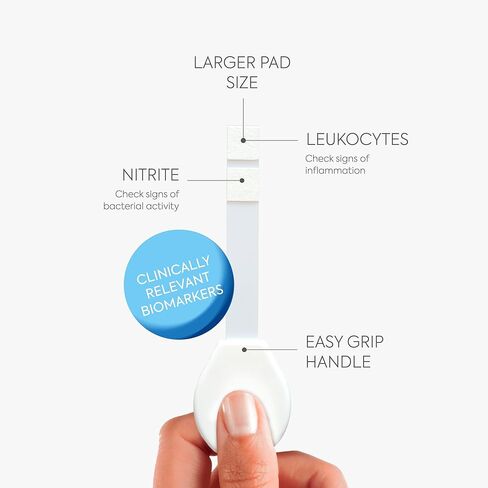 Diagnox UTI Test Strips for Women - Accurate Results in 2 Minutes, FSA/HSA Eligible - Urine Test Strips for Urinary Tract Infections, 25 Count in Kuwait