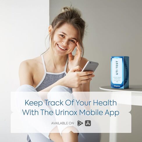 Diagnox UTI Test Strips for Women - Accurate Results in 2 Minutes, FSA/HSA Eligible - Urine Test Strips for Urinary Tract Infections, 25 Count in Kuwait