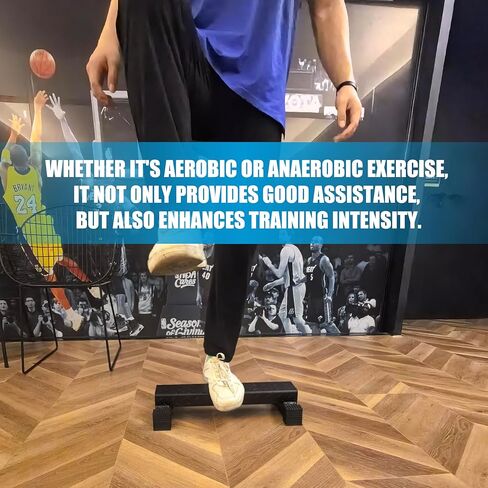 Steel Calf Raise Block, Standing Calf Raise Machine for Calf Stretching, Squat Foot Stretch, Anti-Slip Solid Calf Platform, Upgraded Calf Raise Bar for Home Gym Workouts in Kuwait