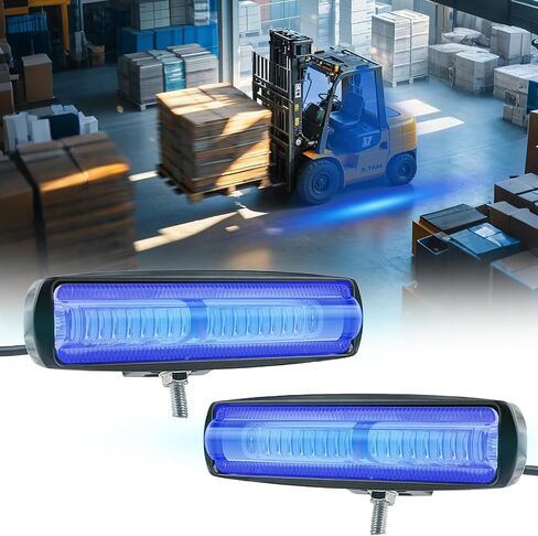 3 عدسات عالية من الشوكة ، ضوء تحذير شوكية ، LED Red LED LED Forklift Safety Light ، 30W DC 12V-100V ، حزمة قابلة للتعديل وتثبيت سهلة لـ AGV ، Warehouse & Industrial Opencles (2pcs) in Saudi Arabia
