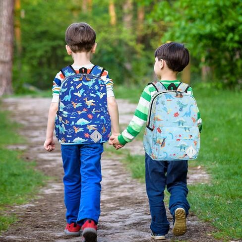 Kids Backpack for Girls Boys - 15 Inch Dinosaur Childrens Backpack Cute School Bag Kindergarten Backpack for Ages 3-8, Black in Kuwait