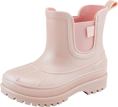 Sperry Toddler Chelsea Rain Boots, Waterproof Rubber Kids Rainboot, Girls/Boys Light Water Shoes for Muddy Park/Hiking in Kuwait