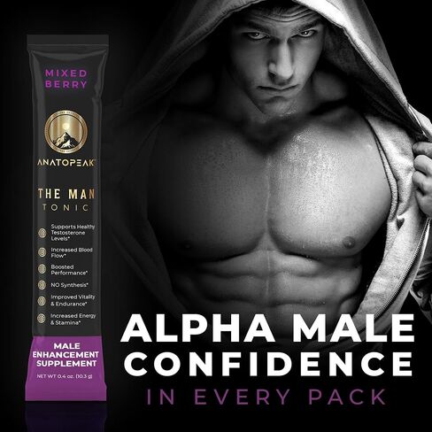 Extra Strength Male Enhancing Supplement Powder–Tongkat Ali, Maca Root, Beet Root, Horny Goat Weed, L-Citrulline–Nitric Oxide Booster & Testosterone Support for Men (Tropical-12 Sticks) in Saudi Arabia