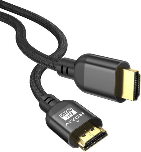 4K hdmi Cable 75FT,18Gbps Ultra High Speed HDMI 2.0 Cable,Braided Rope,Support 4K@60Hz 2K@120Hz,Dynamic HDR,ARC,Durable,Compatible with PC/HDTV/PS5/xbox/Blu-ray Video/Surveillance Camera in Saudi Arabia