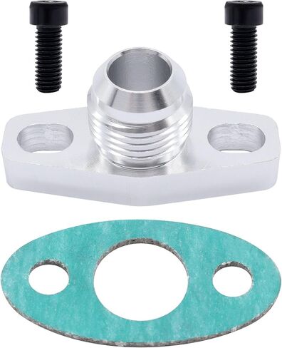 Turbo Oil Feed Line Kit 4AN Braided Compatible with T3 T4 GT35 T70 T66 T61 T60 T04E T04 GT32 GT40 GT42 GT4088R GT4049R GT42R/RS GT4294R GT4202R Turbocharger 41" Oil Return Line Oil Drain Line in Saudi Arabia