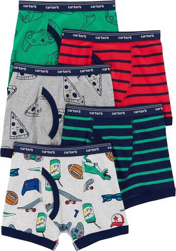 Carter's Boy's 5-Pack Cotton Boxer Briefs in Saudi Arabia