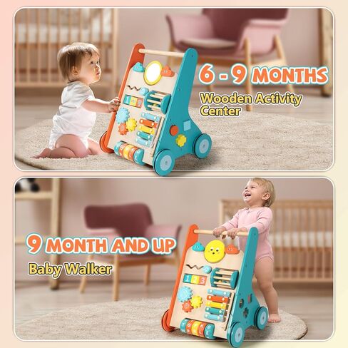 Wooden Baby Walker ، Montessori Walker للأطفال in Kuwait