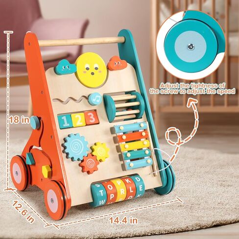 Wooden Baby Walker ، Montessori Walker للأطفال in Kuwait