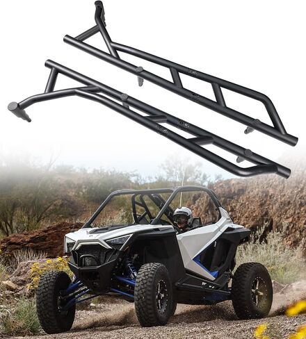 ELITEWILL RZR PRO XP Nerf Bars Rock Sliders Red Fit for 2020-2024 RZR PRO XP, RZR Turbo R and RZR Pro R Side Step Bumper Guard Tree Kickers Replace OEM 2889208-458 2889208-293, 2-Seater in Saudi Arabia
