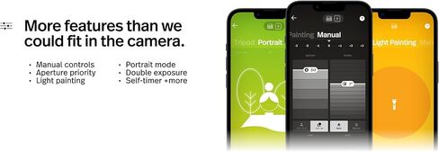 Polaroid Now + 3rd Generation I -Type Camera + Bundle - الآن + تطبيق Bluetooth يتم التحكم في كاميرا بيضاء + 16 صورة ملونة (6562) in Kuwait