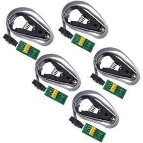 5pcs Programmer Testing Clip SOP8 SOP SOIC 8 SOIC8 DIP8 DIP 8 Pin IC Test Clamp