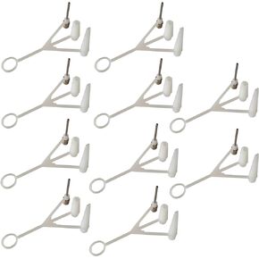 SquEqu 10 Pack Ball Pump Needle Replacement 3in1 Nozzle Adapter Inflator Kit for Basketball Sports Yoga Ball Football Soccer Rugby Swim Ring Volleyball Balloon Air Compressor Valve Inflation Needles