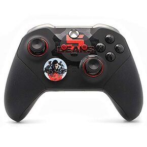 UN-MODDED Custom Controller Compatible with Xbox ONE Elite Series 2 (with 3.5 Jack) for All Major Shooter Games… (Multiple Designs Available) (GOW 5)